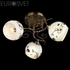 Светильник потолочный Eurosvet 9647/3 античная бронза